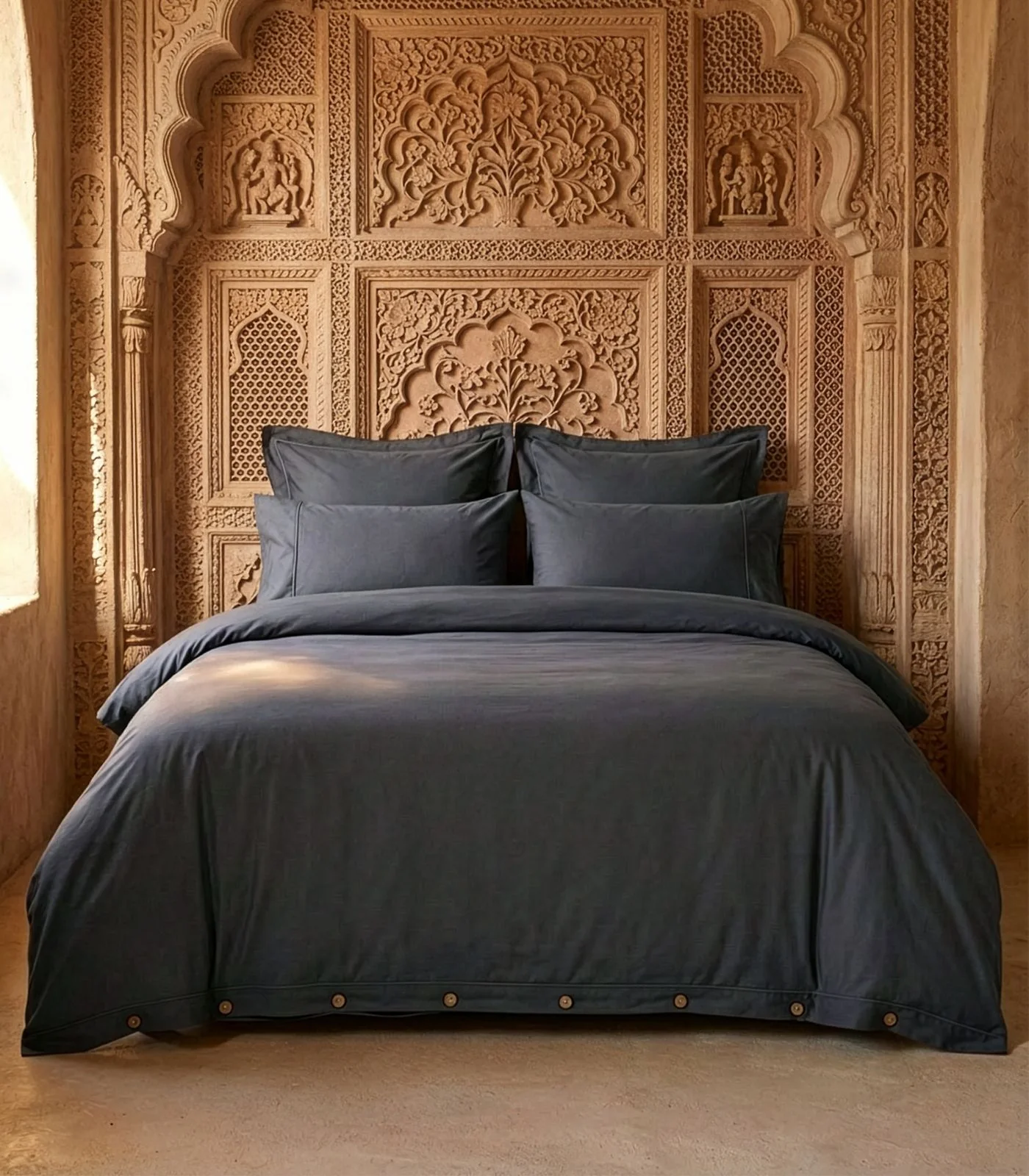 Organic Cotton Sateen Quilt Cover Set - Luxe - Image 21