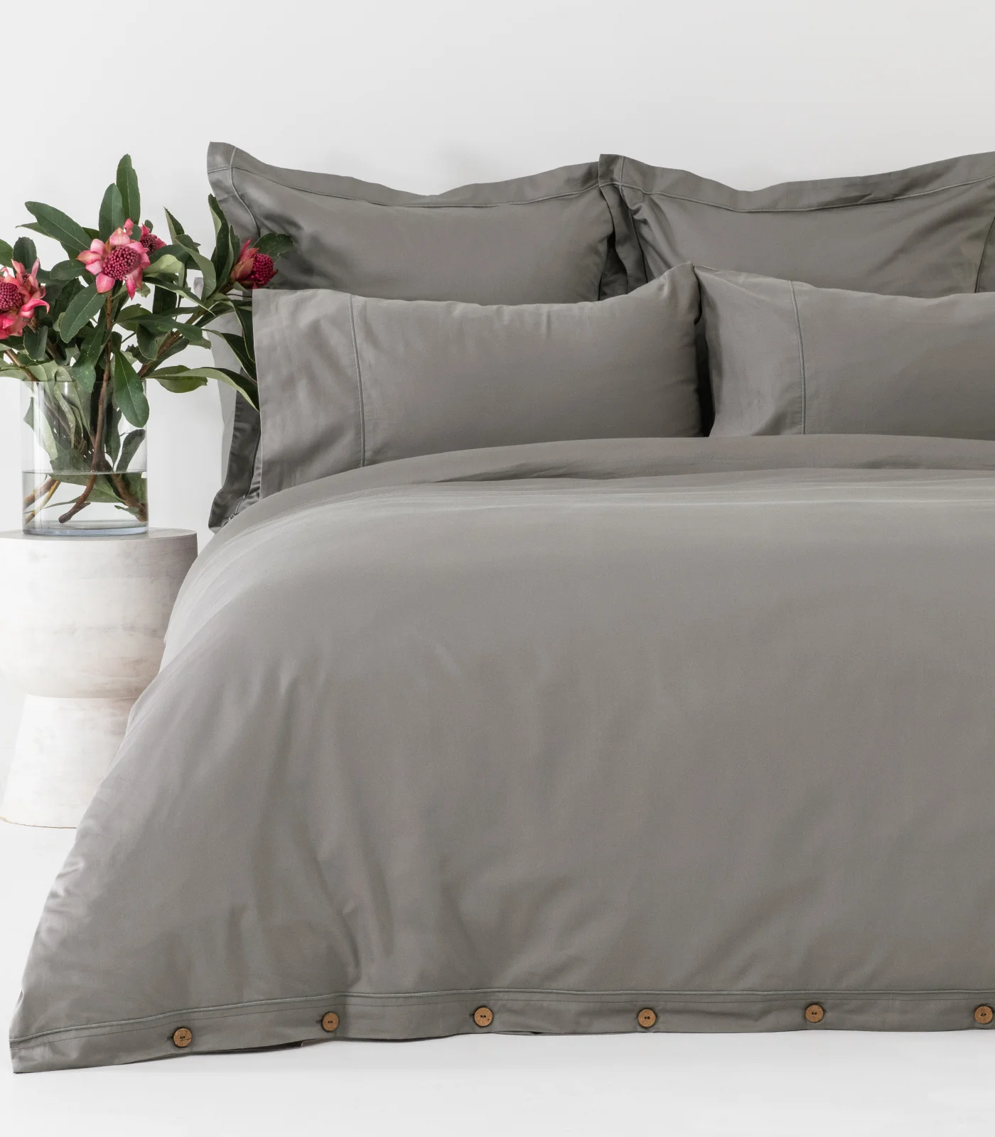 Organic Cotton Sateen Quilt Cover Set - Luxe - Image 7