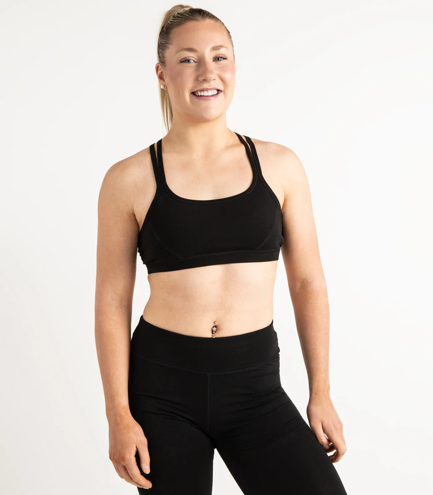 Organic Cotton Strap Crop Top - Image 15