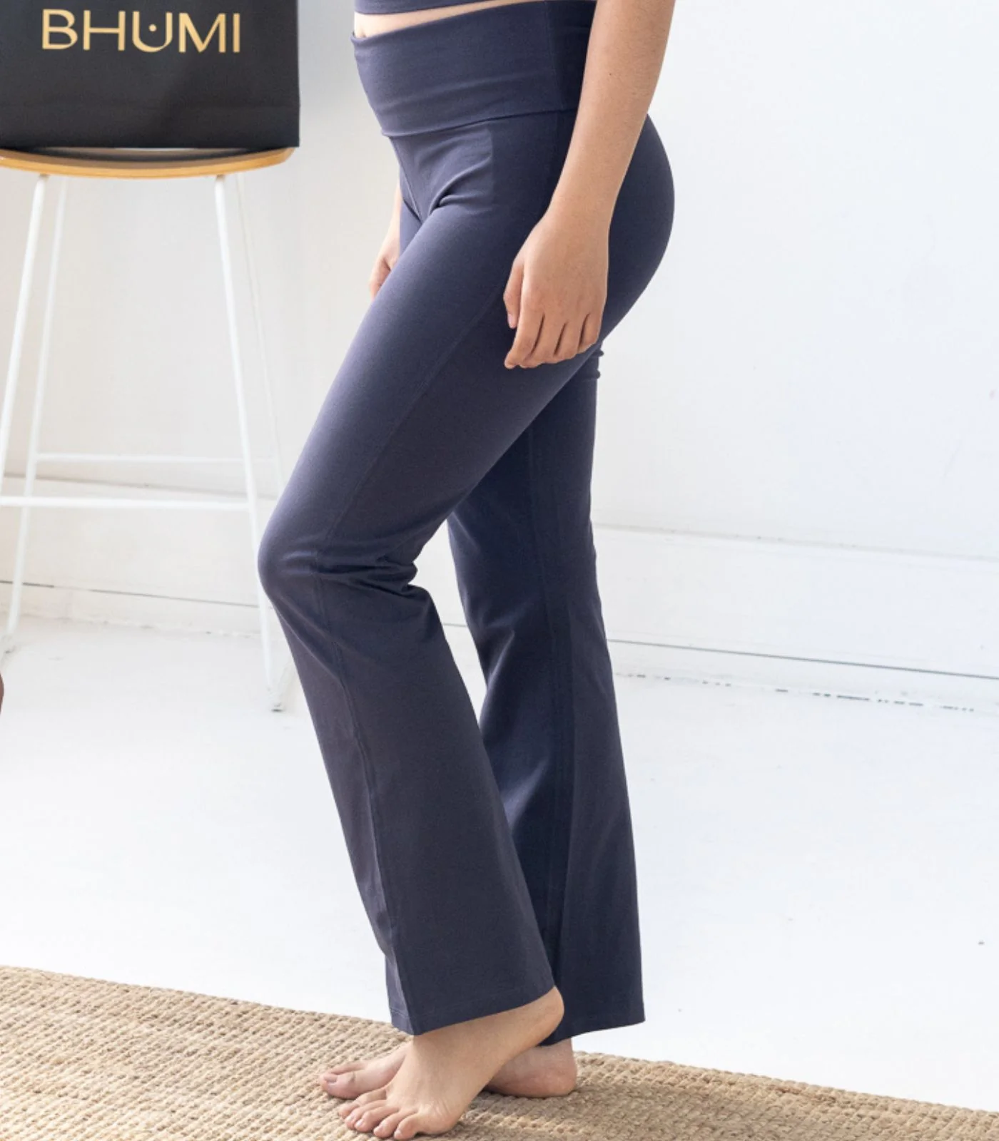 Organic Cotton Wide Leg Leggings - Image 12